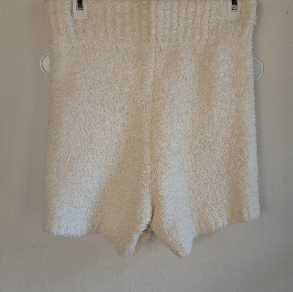 Skims Cozy Cream Women's Shorts S/M